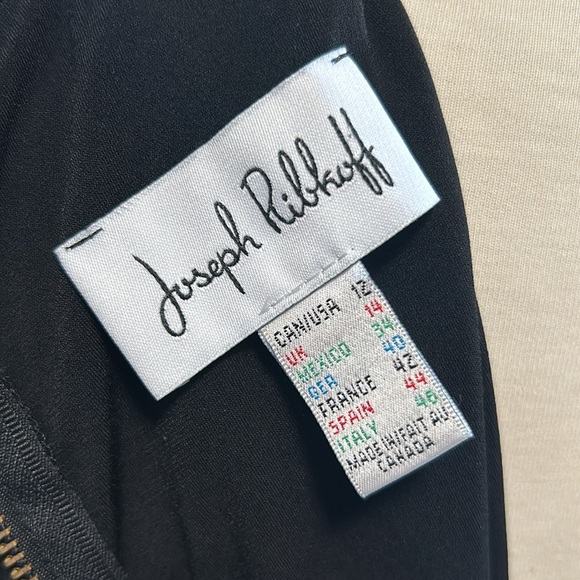 Joseph Ribkoff Tank Dress with Floral Overlay - Picture 8 of 9